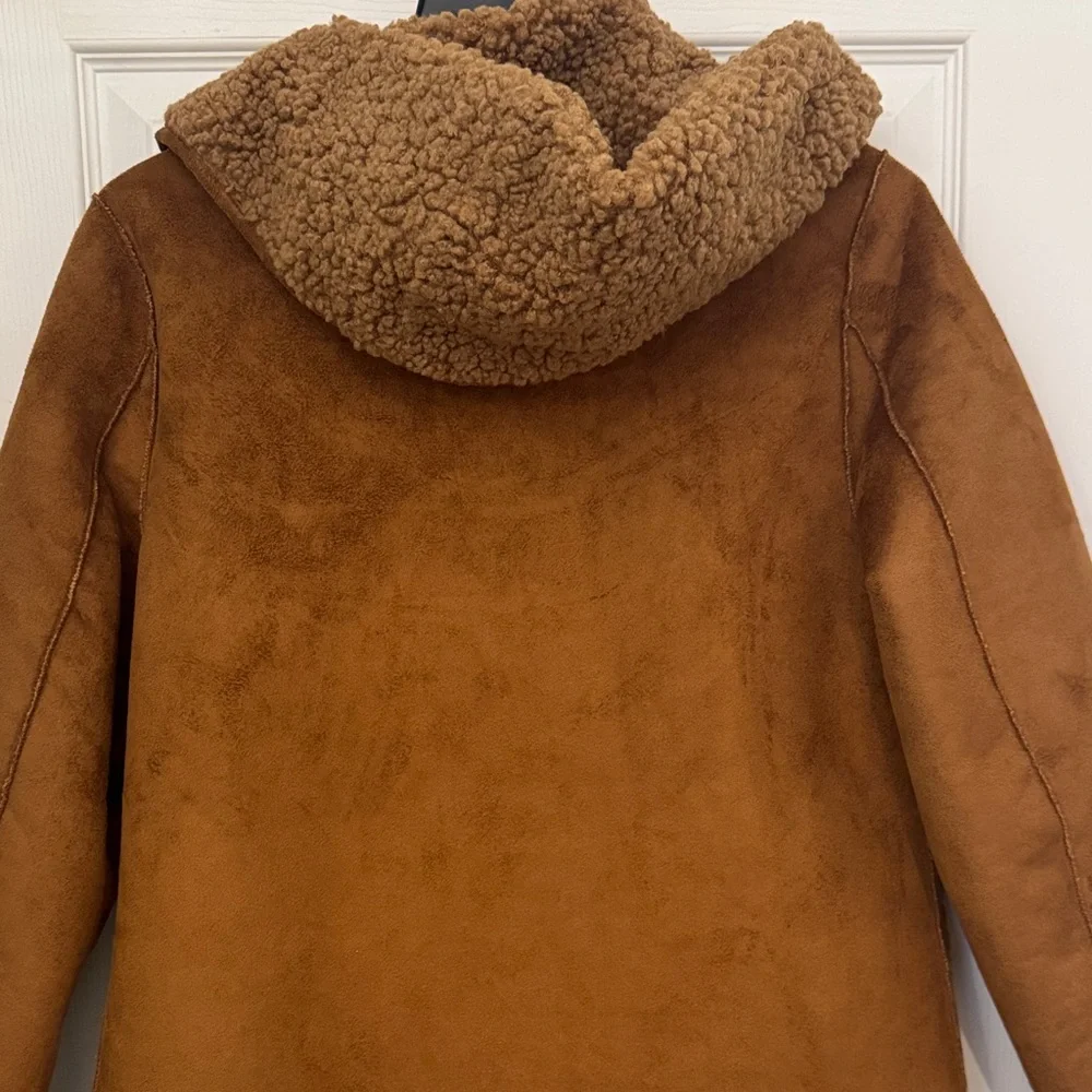 Lucky Brand Tan Sherpa Jacket - Picture 9 of 16